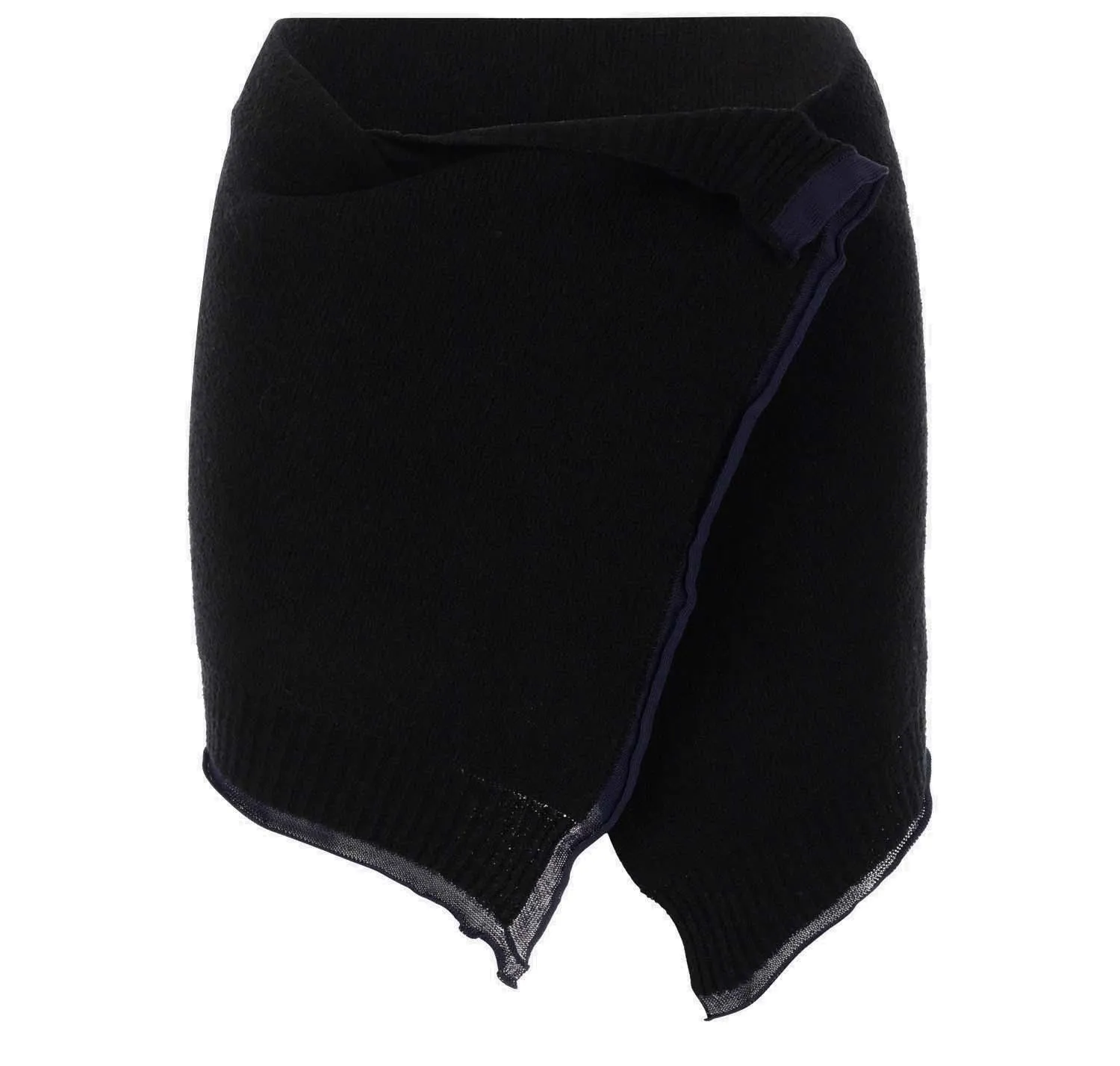 Jacquemus Asymmetrical Hem High Waist Skirt