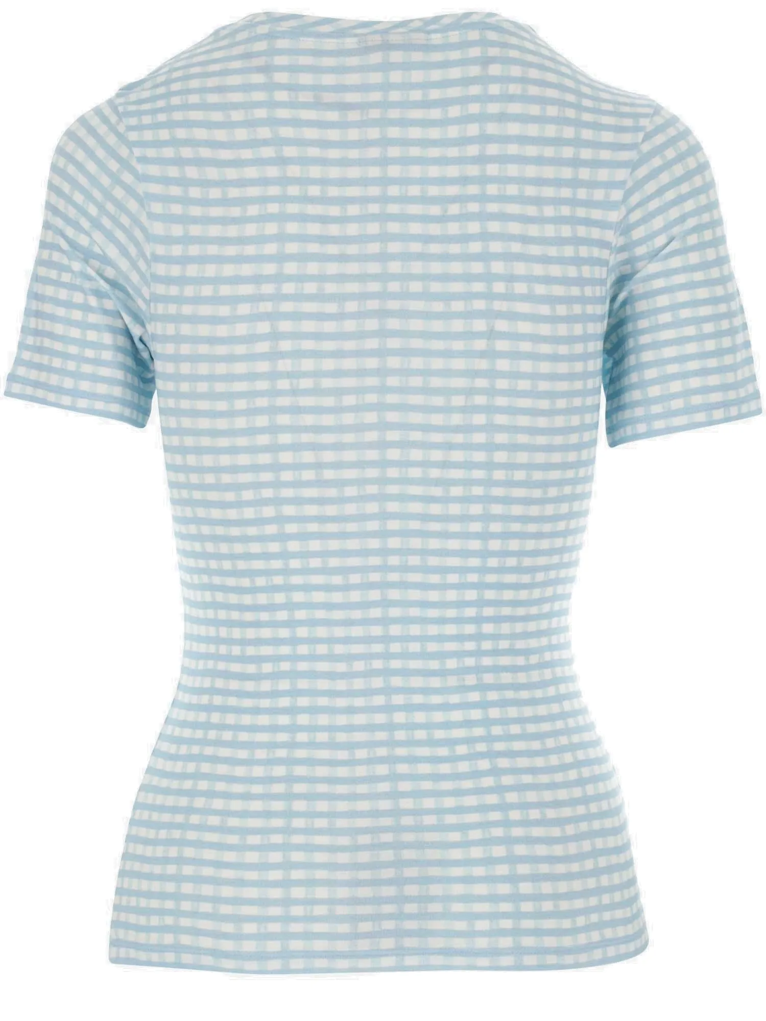 Jacquemus Check Pattern Jersey Crewneck T-Shirt