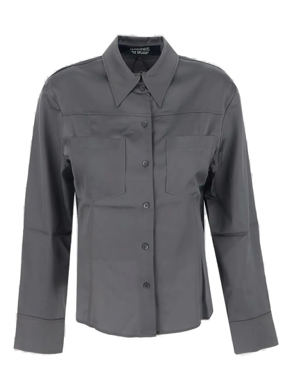 Jacquemus Mentalo Cut-Out Long-Sleeved Shirt