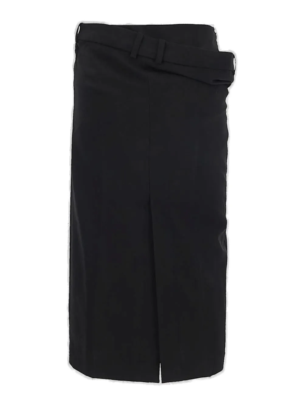 Jacquemus Vela Cut-Out Low-Rise Pencil Skirt