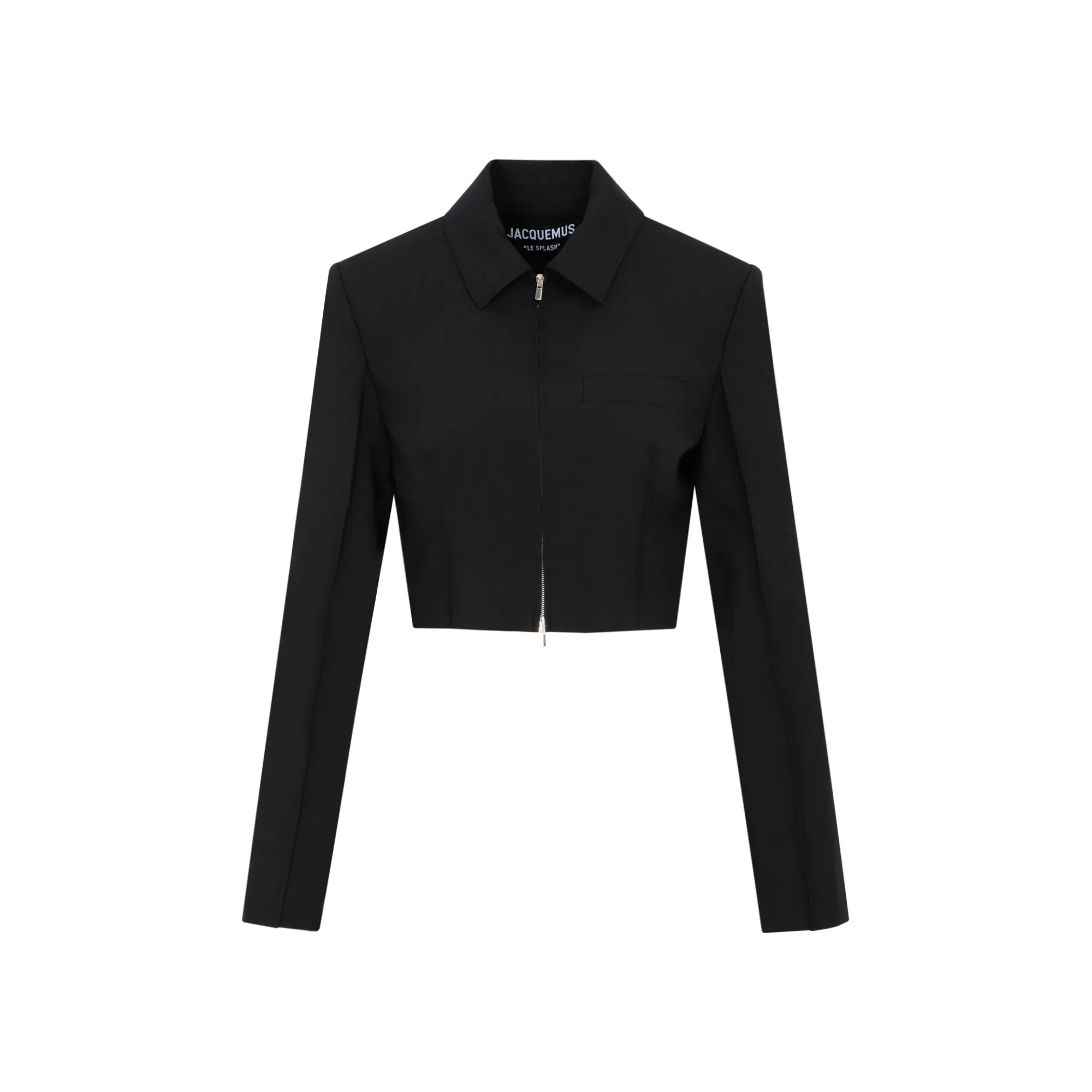 Jacquemus Zipped Knitted Long-Sleeved Jacket