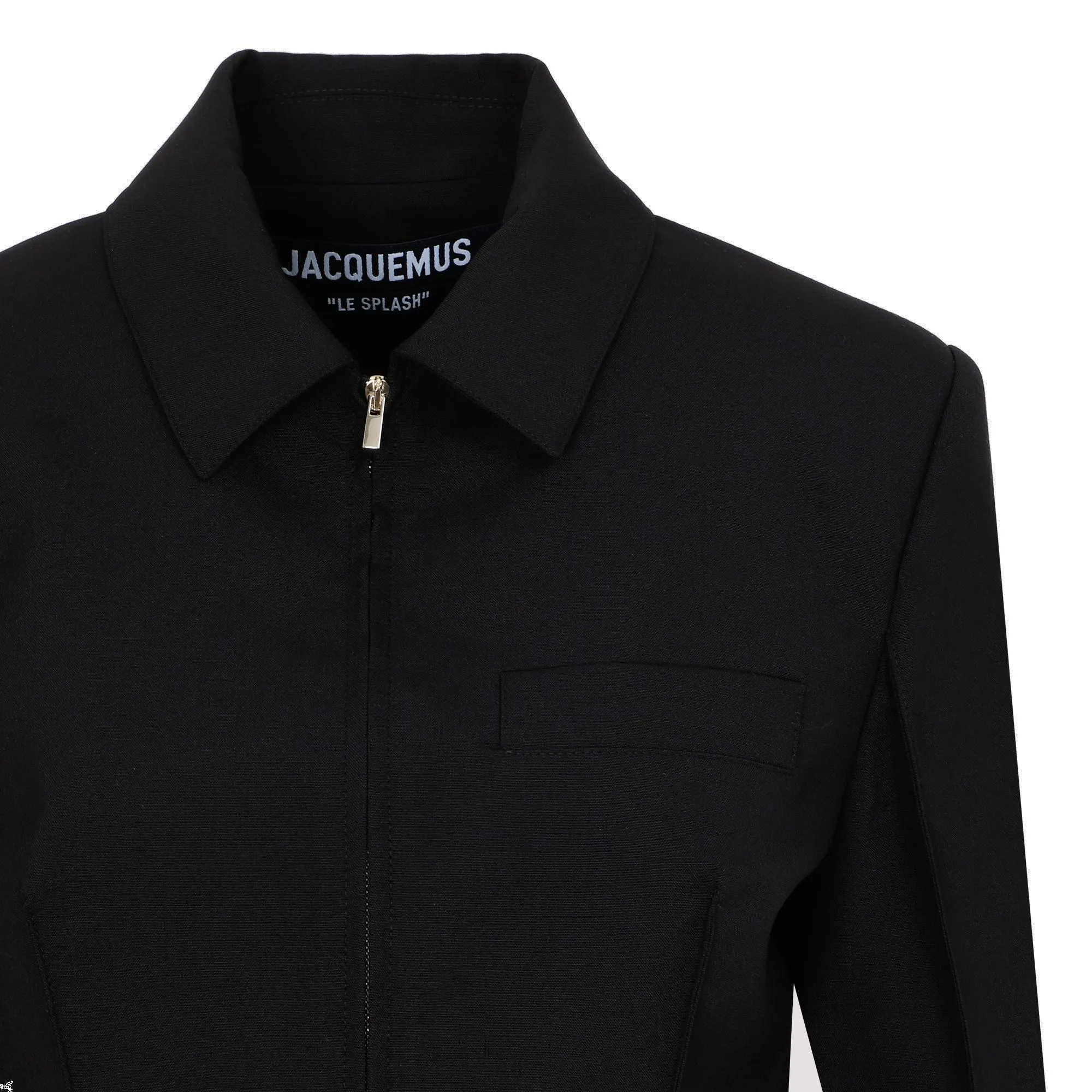 Jacquemus Zipped Knitted Long-Sleeved Jacket