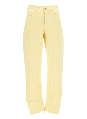 Jil Sander Frayed-Detail Straight-Leg Pants