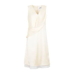 Jil Sander Layered V-Neck Dress