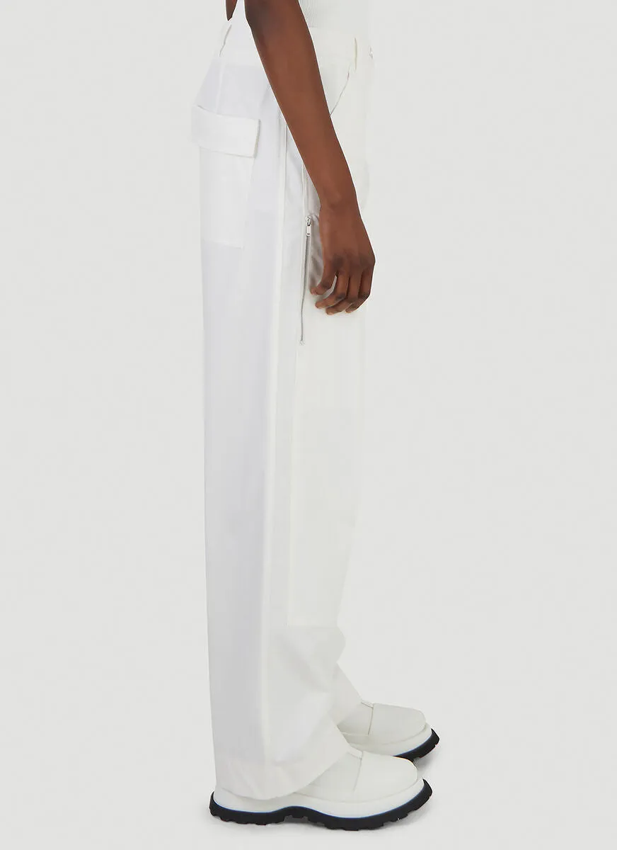 Jil Sander Low-Rise Wide Leg Pants