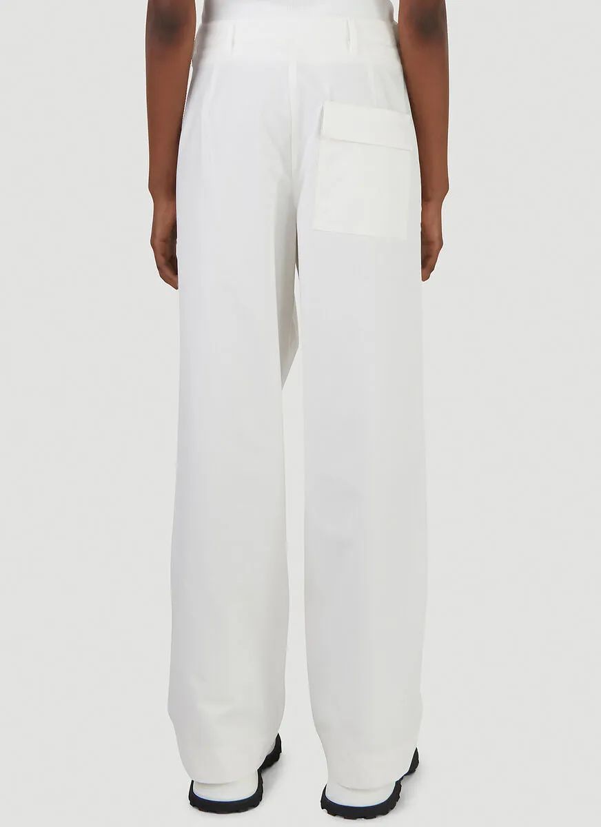 Jil Sander Low-Rise Wide Leg Pants