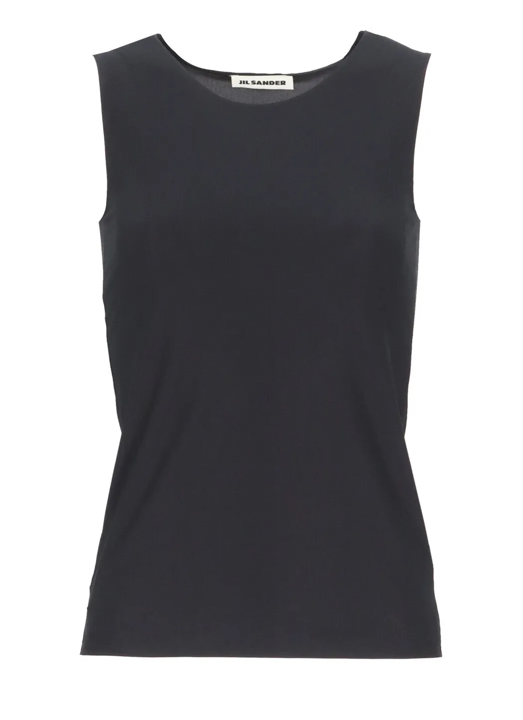 Jil Sander Plain Crewneck Tank Top