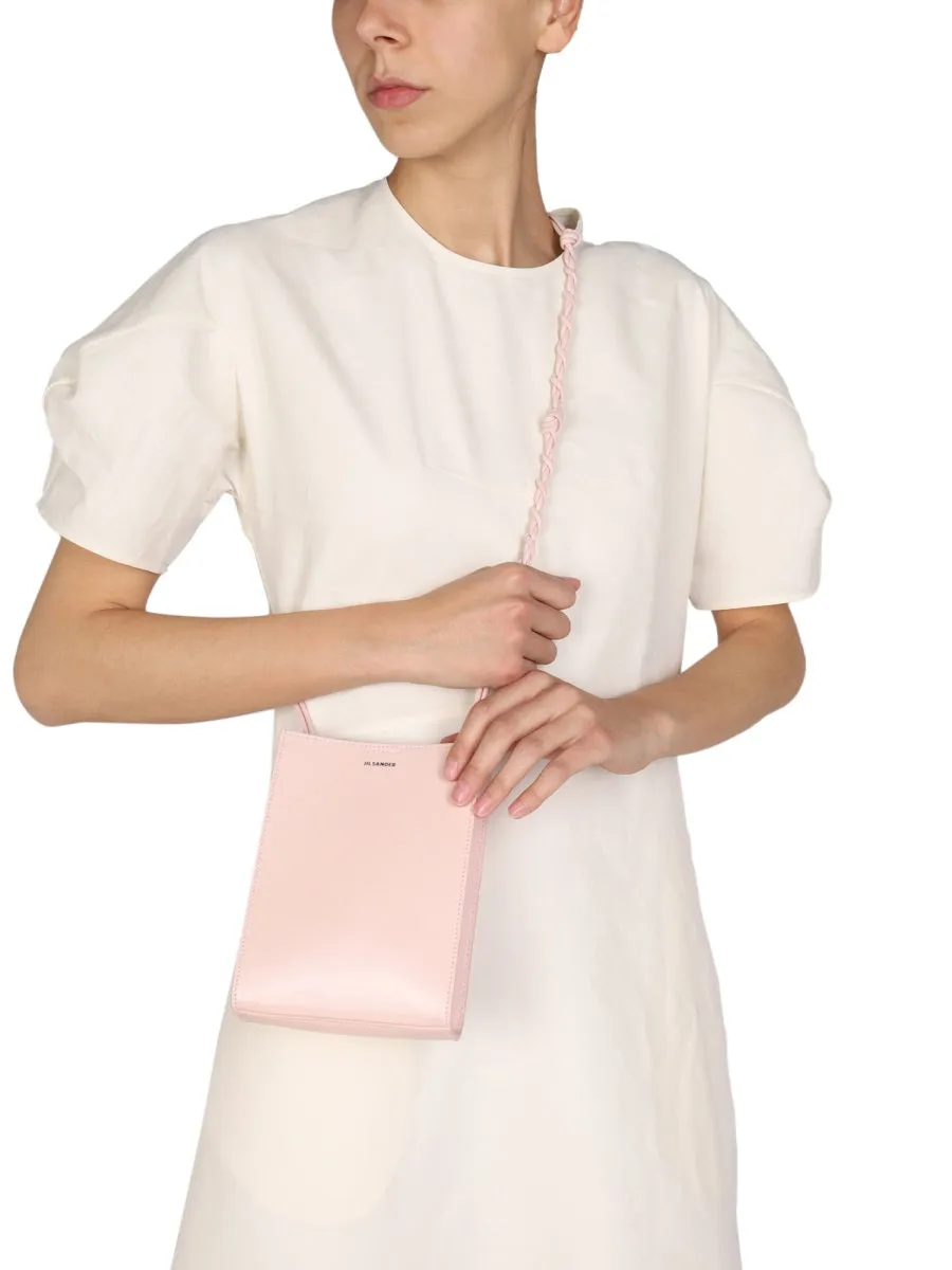 Jil Sander Puff-Sleeved Crewneck Midi Dress