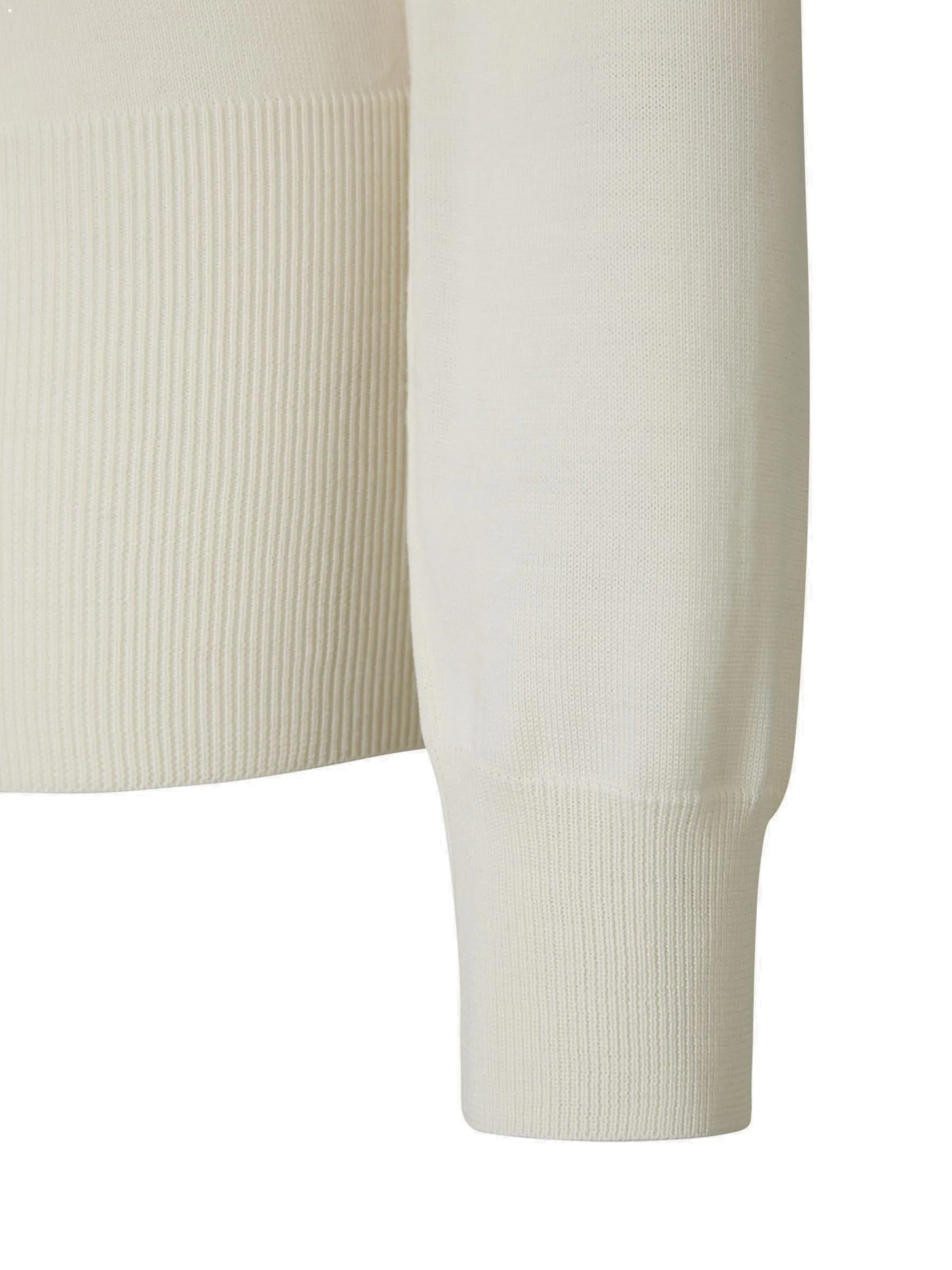 Jil Sander Round Neck Long Sleeved Sweater