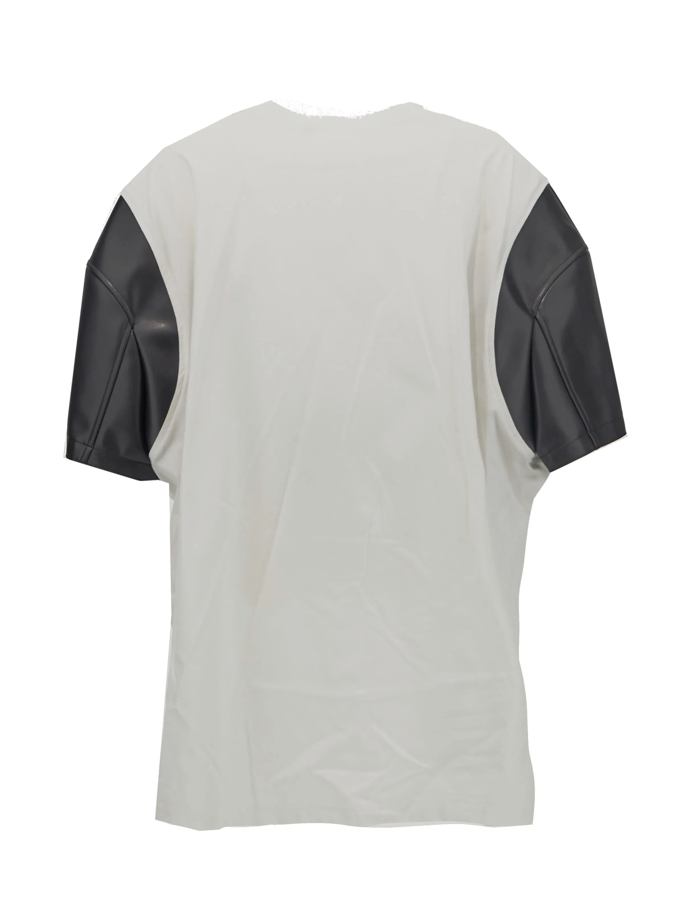 Junya Watanabe Graphic Print Contrasting-Sleeve T-Shirt