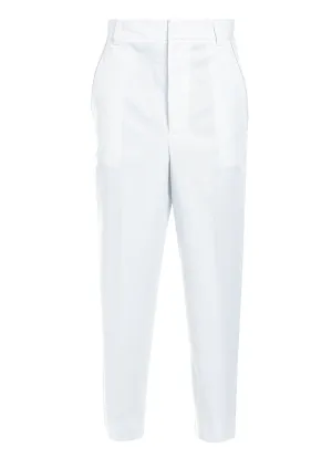 Just Cavalli Logo Patch Cropped Trousers