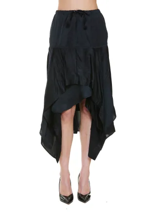 JW Anderson Layered Drawstring Midi Skirt