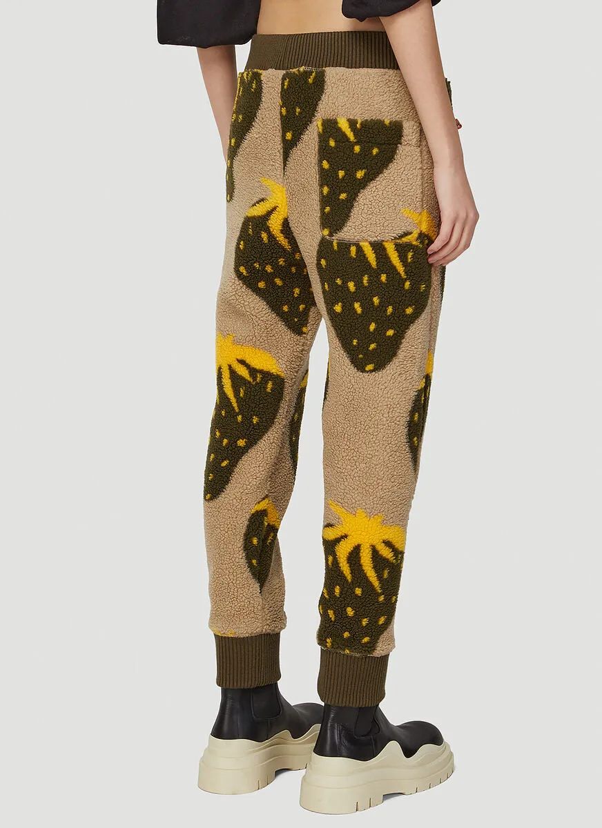JW Anderson Strawbery Zip Detailed Track Pants