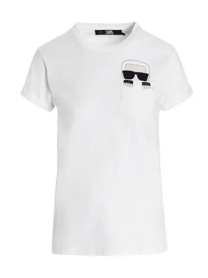 Karl Lagerfeld Ikonik Karl Peeking Pocket T-Shirt