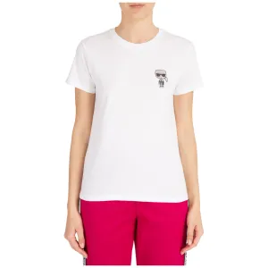 Karl Lagerfeld K/Ikonik Rhinestones Patch T-Shirt
