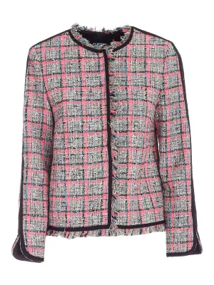 Karl Lagerfeld Single Breasted Buttoned Jacket