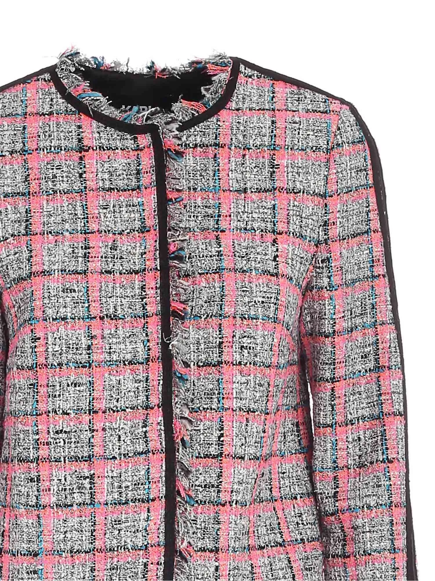 Karl Lagerfeld Single Breasted Buttoned Jacket