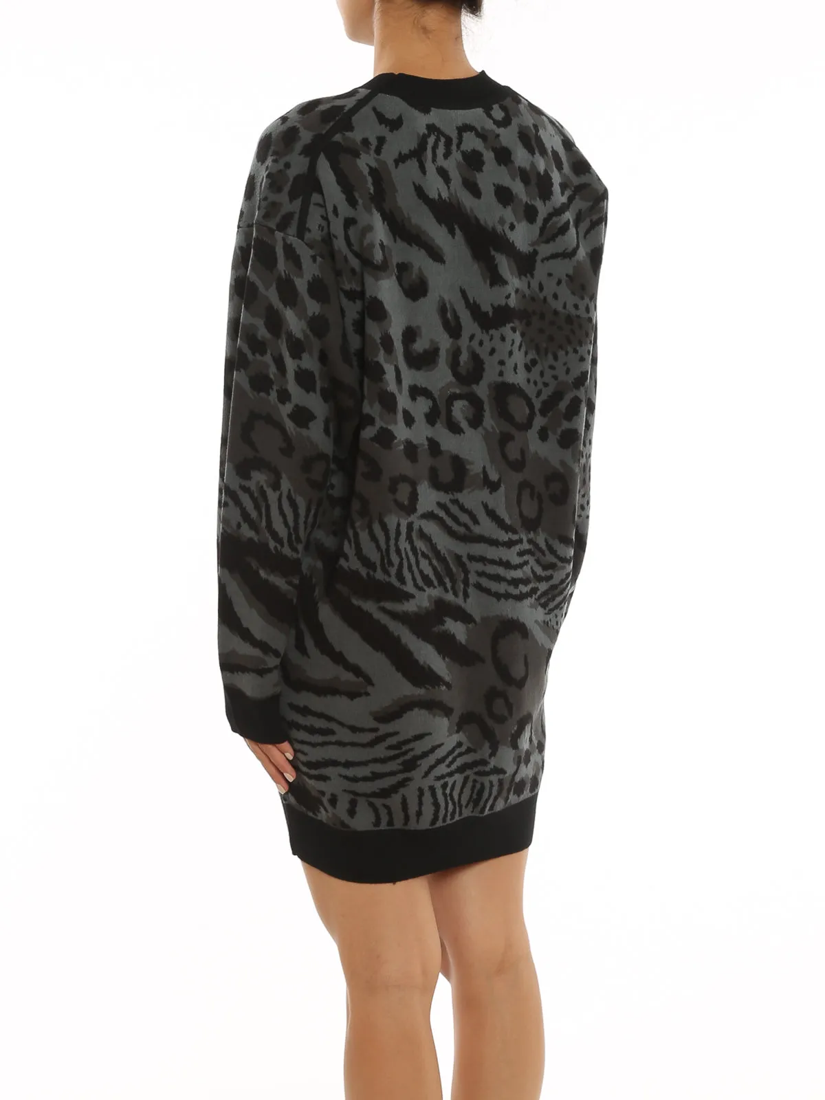 Kenzo Animal Print Jumper Dress