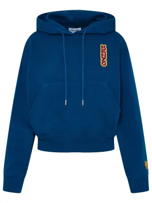 Kenzo Graphc Logo Printed Drawstring Hoodie