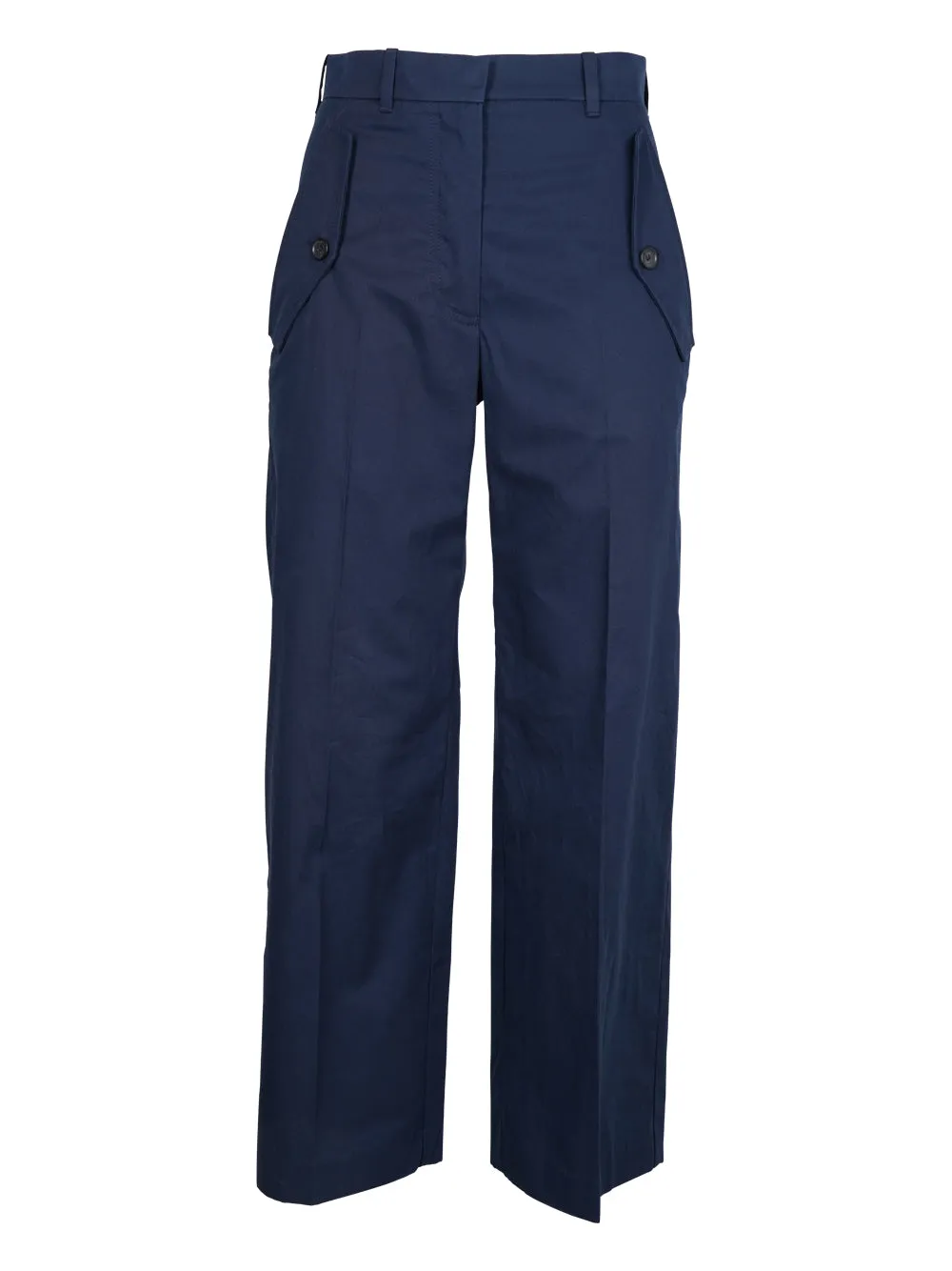 Kenzo High-Waisted Wide Leg Trousers