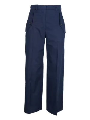 Kenzo High-Waisted Wide Leg Trousers