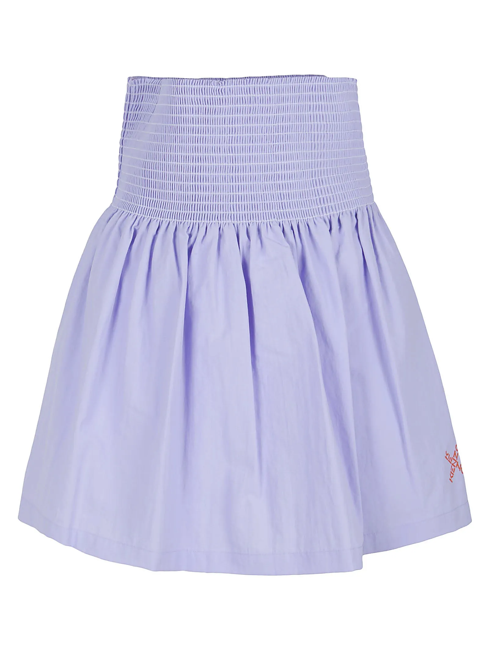 Kenzo Logo Detailed High Waist Mini Skirt