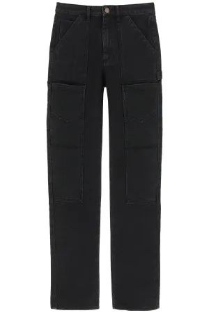 Kenzo Logo Patch High-Waisted Jeans