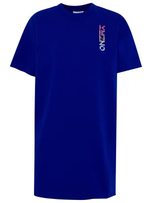 Kenzo Logo Printed Crewneck T-Shirt Dress