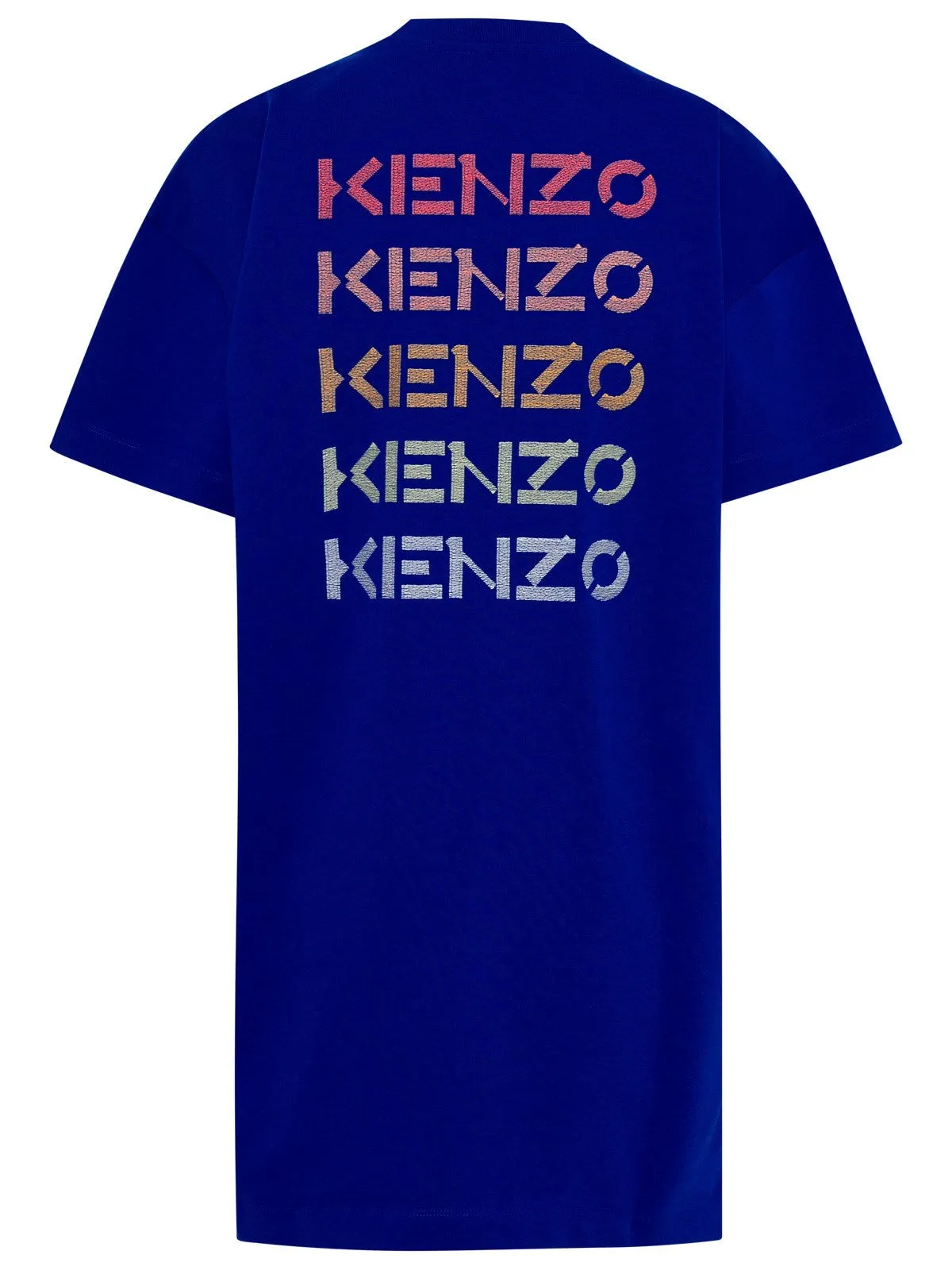 Kenzo Logo Printed Crewneck T-Shirt Dress