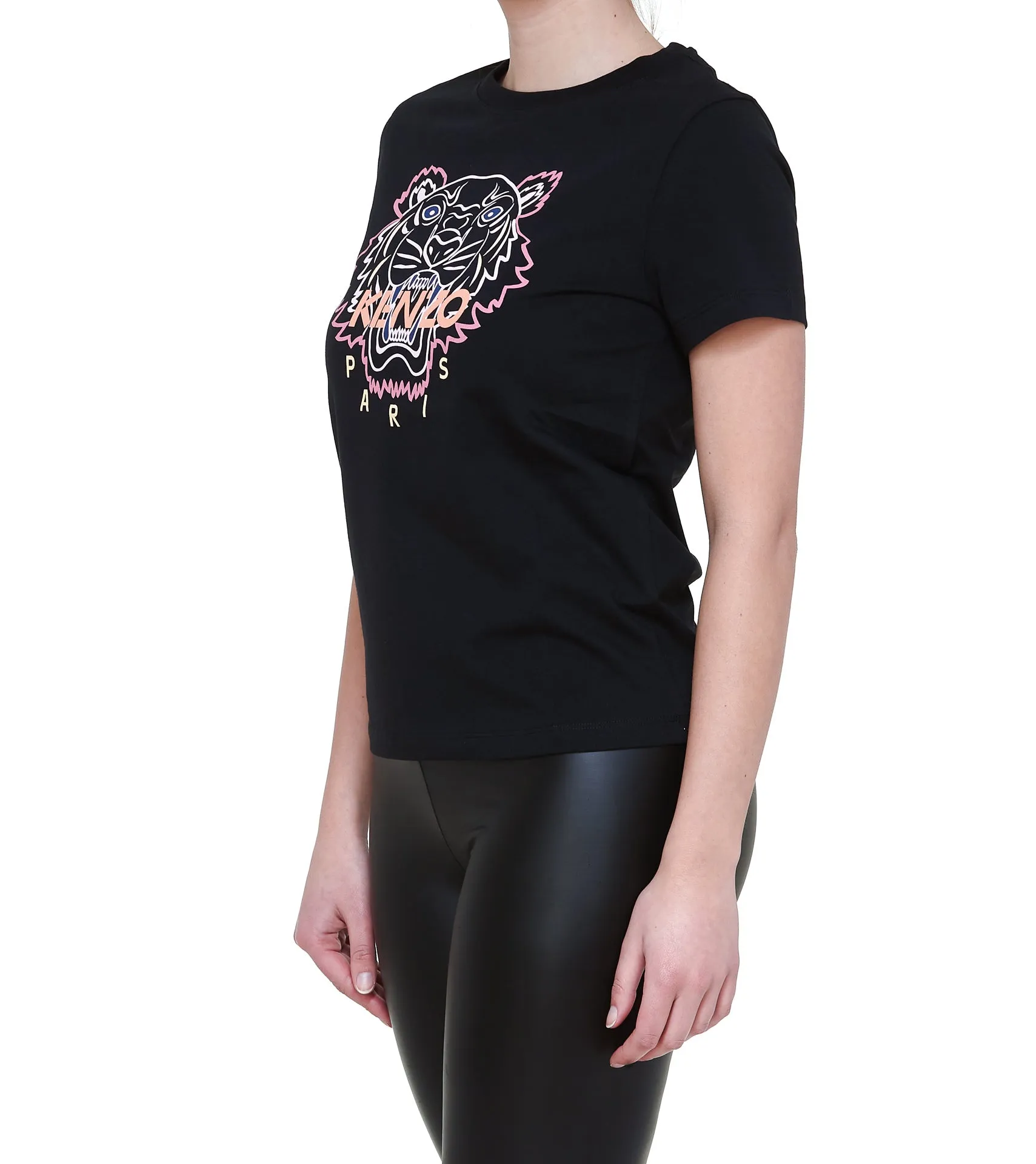 Kenzo Tiger Printed Crewneck T-Shirt