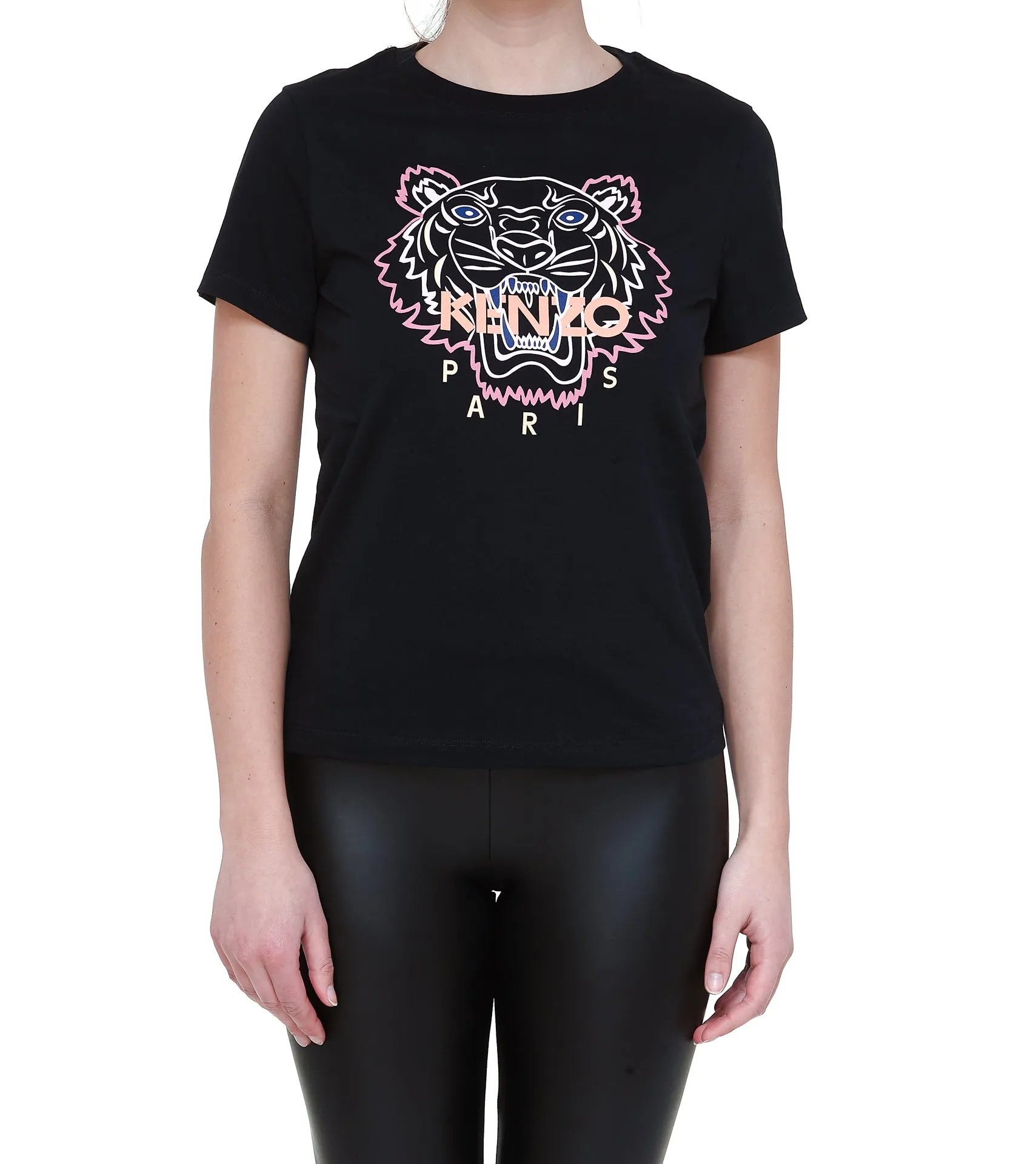 Kenzo Tiger Printed Crewneck T-Shirt