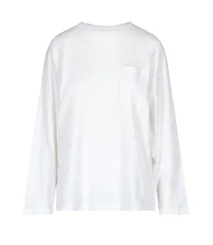 Khaite Pocket Detailed Long-Sleeved T-Shirt