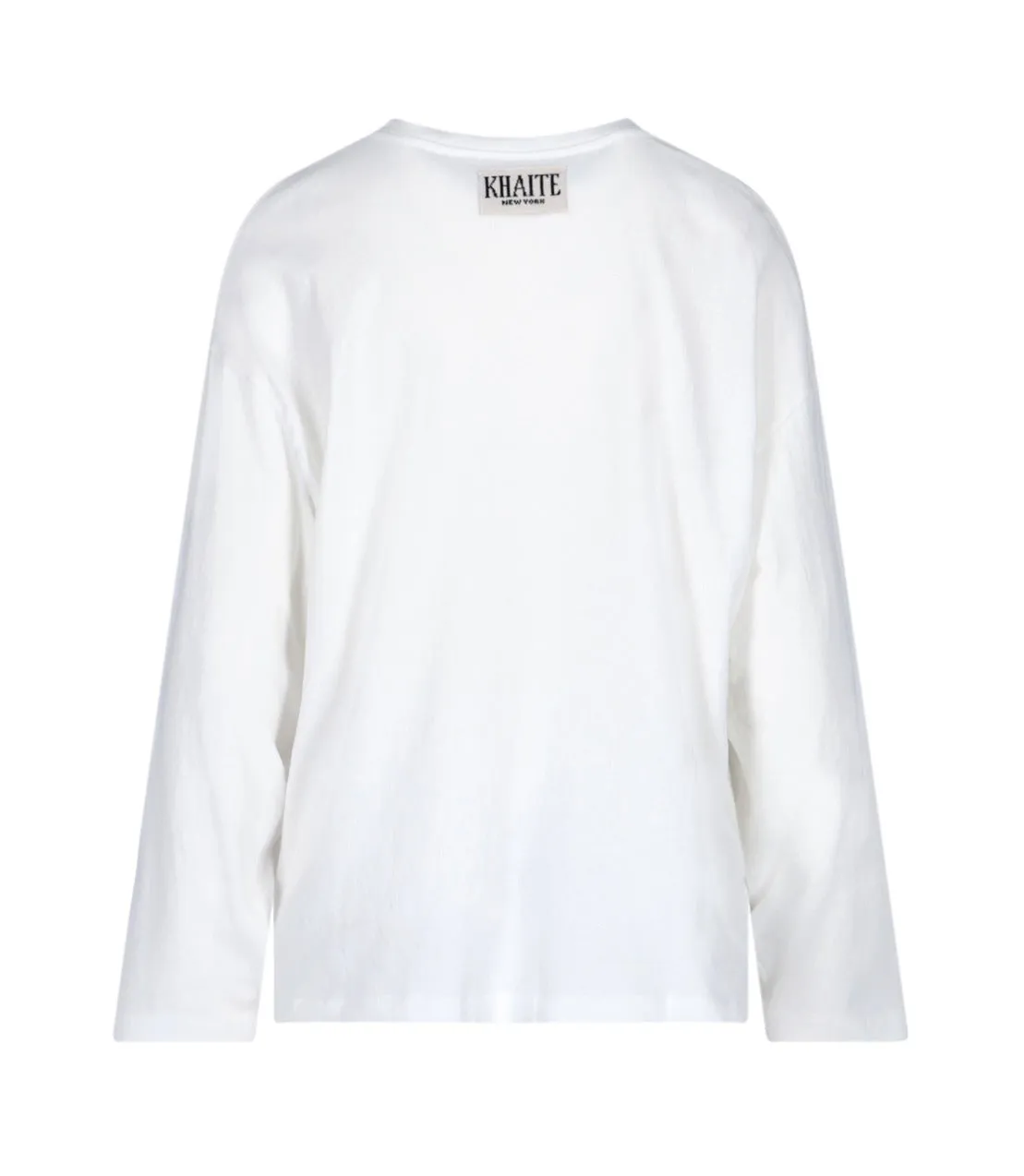 Khaite Pocket Detailed Long-Sleeved T-Shirt