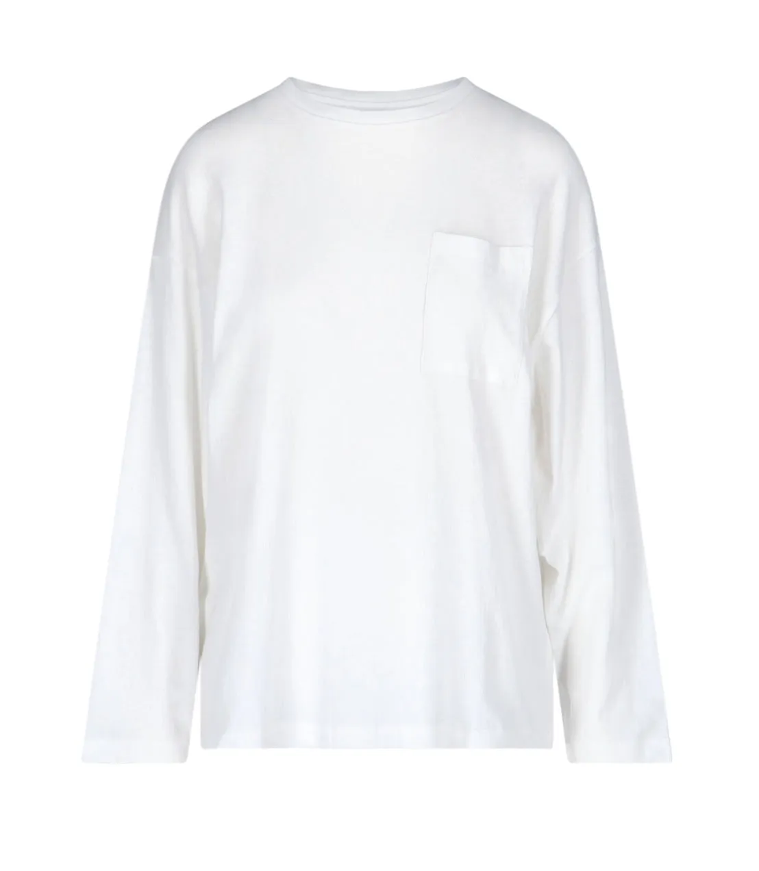 Khaite Pocket Detailed Long-Sleeved T-Shirt