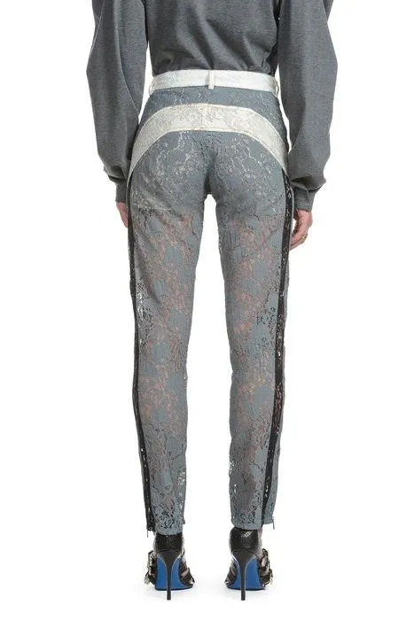 Koch Lace Trimmed Slim Fit Trousers