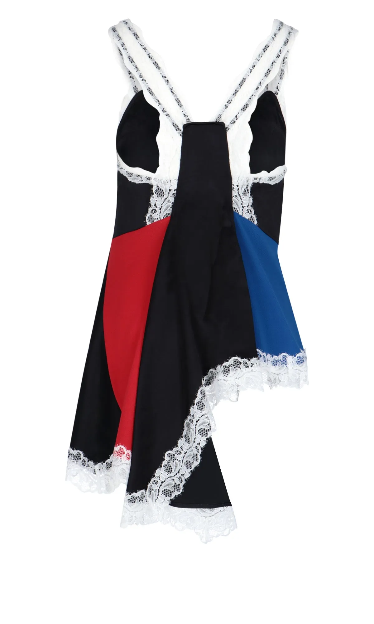 Koch Sleeveless Colour-Block Panelled Sleeveless Top