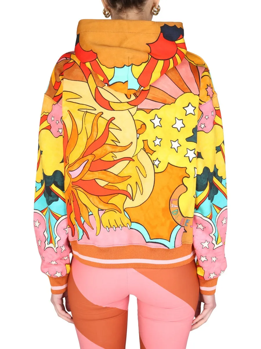 La Doublej Galaxy Drawstring Hoodie