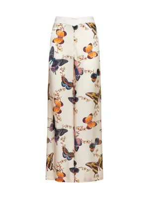 Lanvin All-Over Printed Wide Leg Pants
