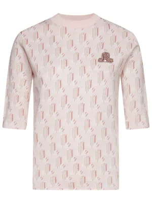 Lanvin Monogram Intarsia Knitted Top