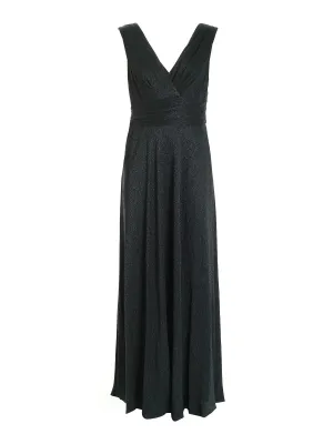 Lauren Ralph Lauren V-Neck Maxi Dress