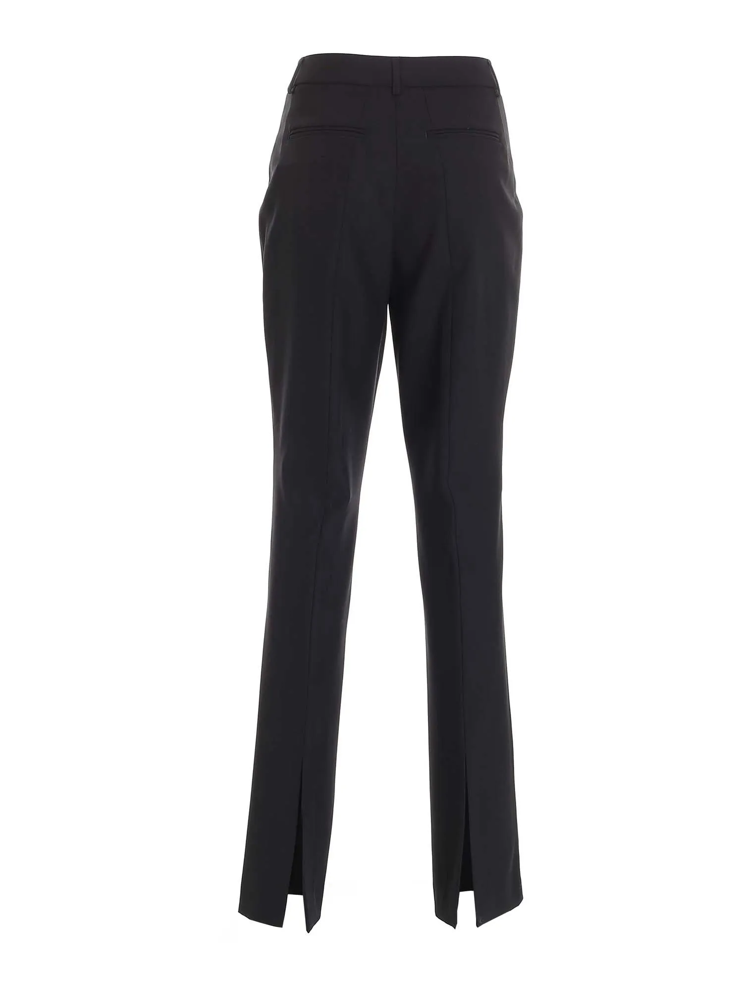 L'Autre Chose Back-Slit Detail Trousers