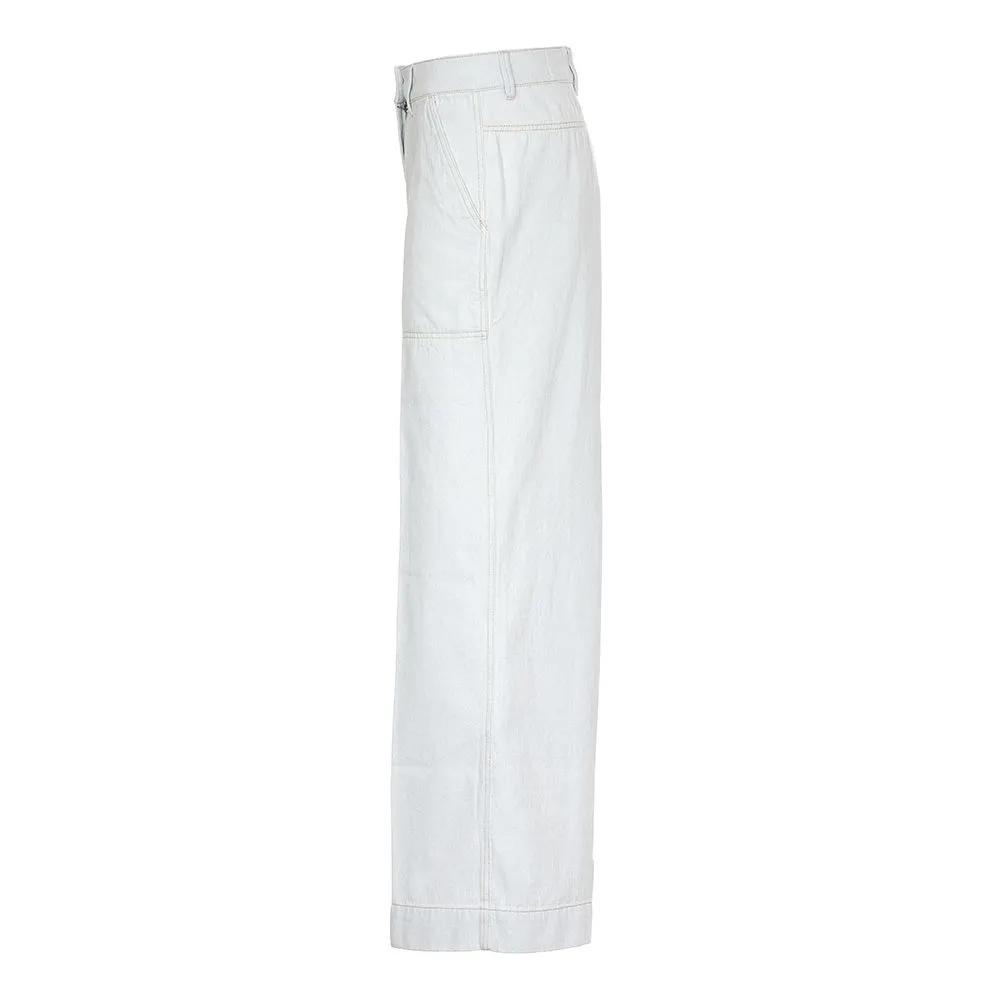 Lemaire High Waist Wide-Leg Buttoned Jeans