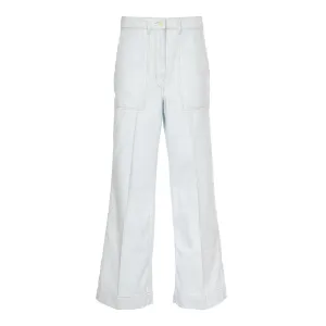 Lemaire High Waist Wide-Leg Buttoned Jeans