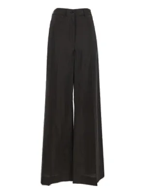 Lemaire High Waist Wide Leg Trousers