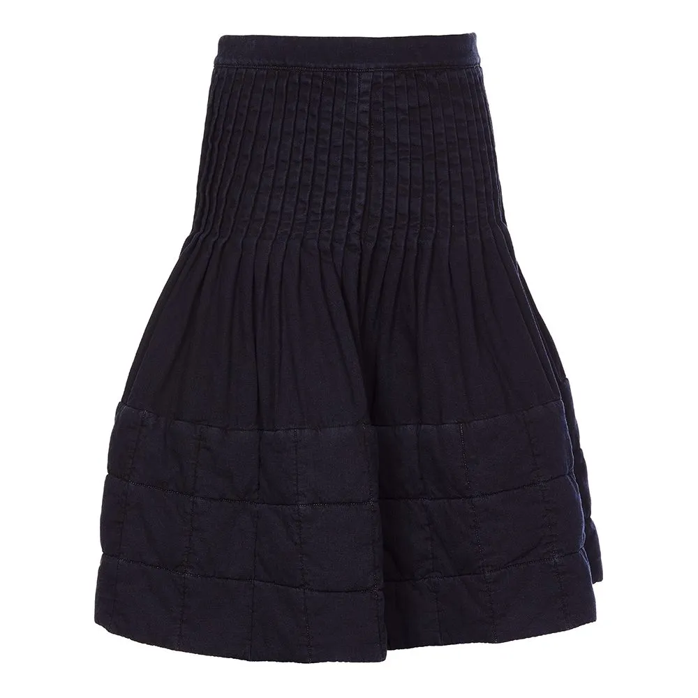 Lemaire Pleated High Waist Midi Skirt