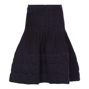 Lemaire Pleated High Waist Midi Skirt