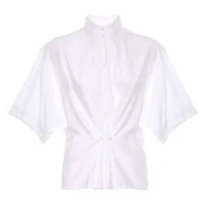 Lemaire Short Sleeved Buttoned Convertible Shirt