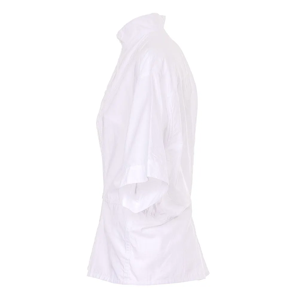 Lemaire Short Sleeved Buttoned Convertible Shirt