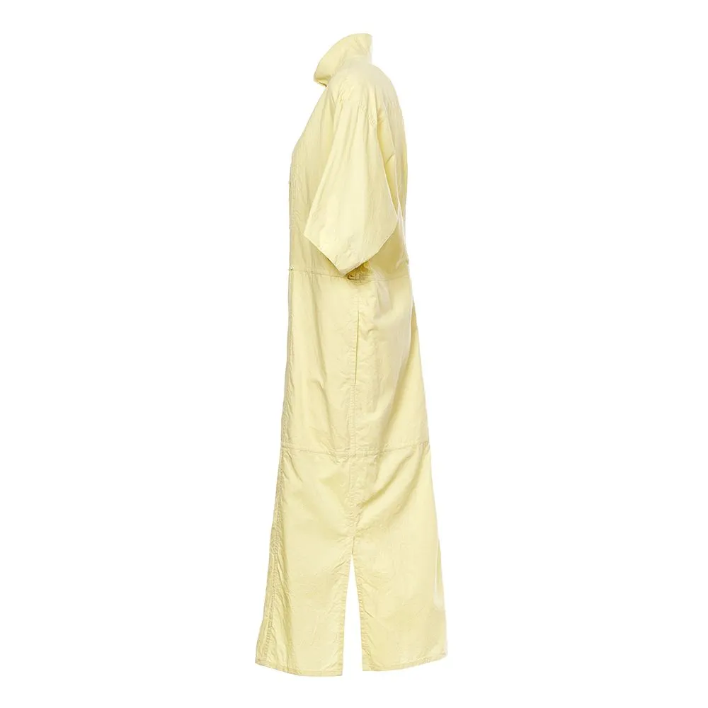 Lemaire Short Sleeved Buttoned Shirt Dress