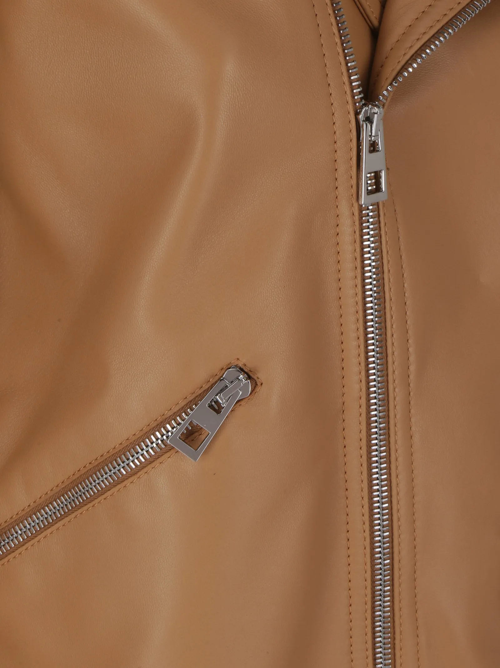 Loewe Zip-Up Long Sleeved Biker Jacket